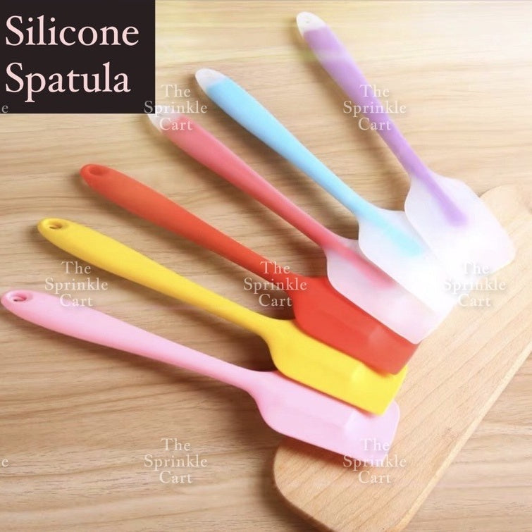 1-pc Non-Stick Random Color Silicone Spatula and Brush for Baking Cooking Heat Resistant