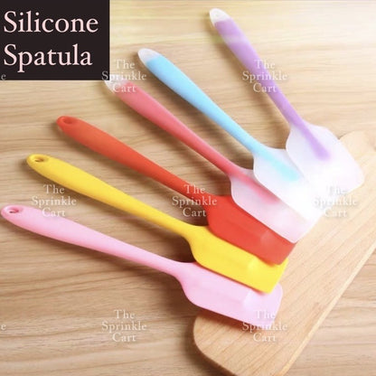 1-pc Non-Stick Random Color Silicone Spatula and Brush for Baking Cooking Heat Resistant