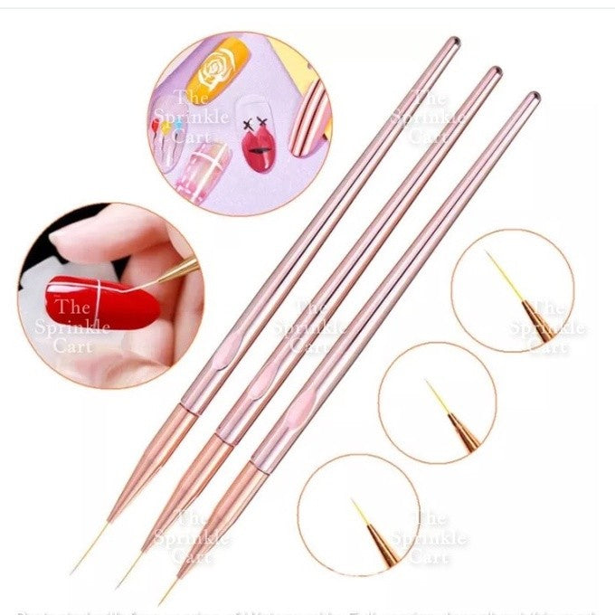 Fine Tip Brush for Drawing Painting Sculpting Cake Nail Art Tool TSC