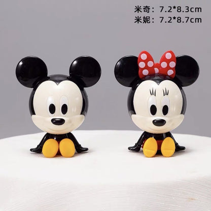 Micky Minie /Hello KT/ Dorae Cat / Dinosaur / Unicorn / Grandma Grandpa Toy Cake Topper TSC