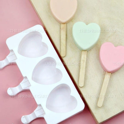 Popsicle Cakesicle Cakepop Ice Cream Silicone Molder and Packaging Supplies Stick OPP TSC