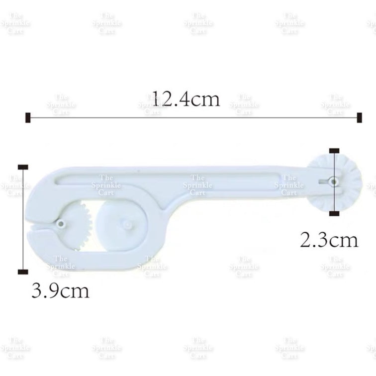 Fondant Cutter Embosser with Detachable Wheels for Cake Decoration TSC