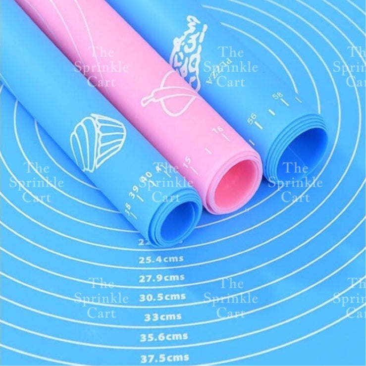 Non Stick Silicone Mat Kneading Dough Mat Cake Pad Silicone Non Slip Mat