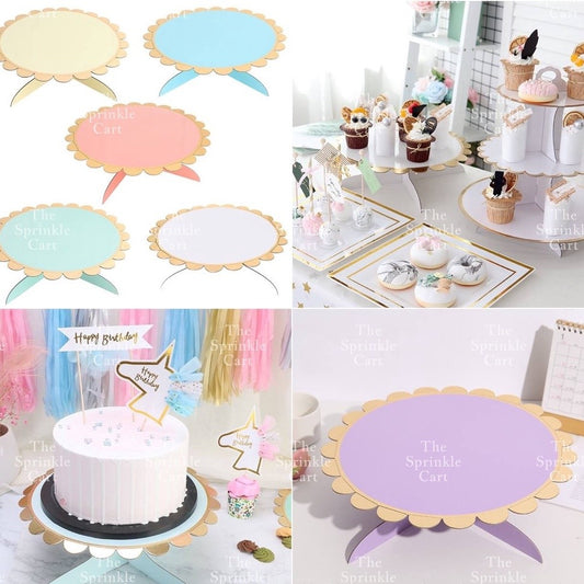 Thick Cardboard Cake Cupcake Stand for Party  Dessert Bar Display TSC
