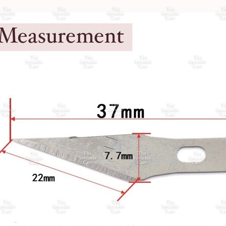 Pen Type Precision Knife with Extra Blade for DIY Craft and Cake Decoration TSC