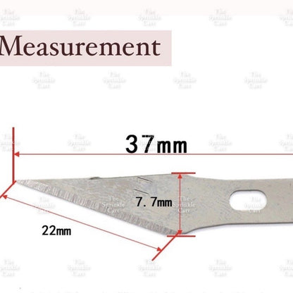 Pen Type Precision Knife with Extra Blade for DIY Craft and Cake Decoration TSC