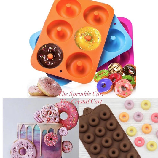 Silicone Doughnut Molder Oven-safe Mini Donut Baking Tool TSC