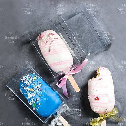 Popsicle Cakesicle Cakepop Ice Cream Silicone Molder and Packaging Supplies Stick OPP TSC