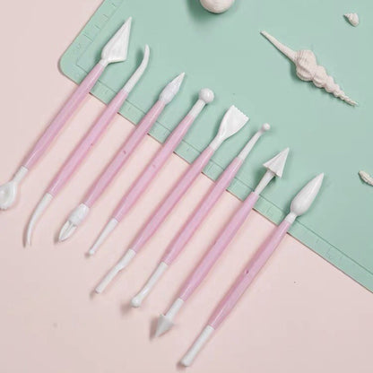 8pcs Sculpting Carving Tool for Baking and DIY Craft TSC
