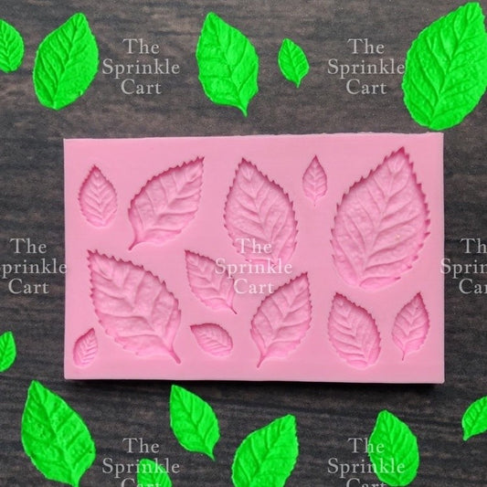 Leaf Veiner Silicone Fondant Sugarcraft Chocolate Molder TSC