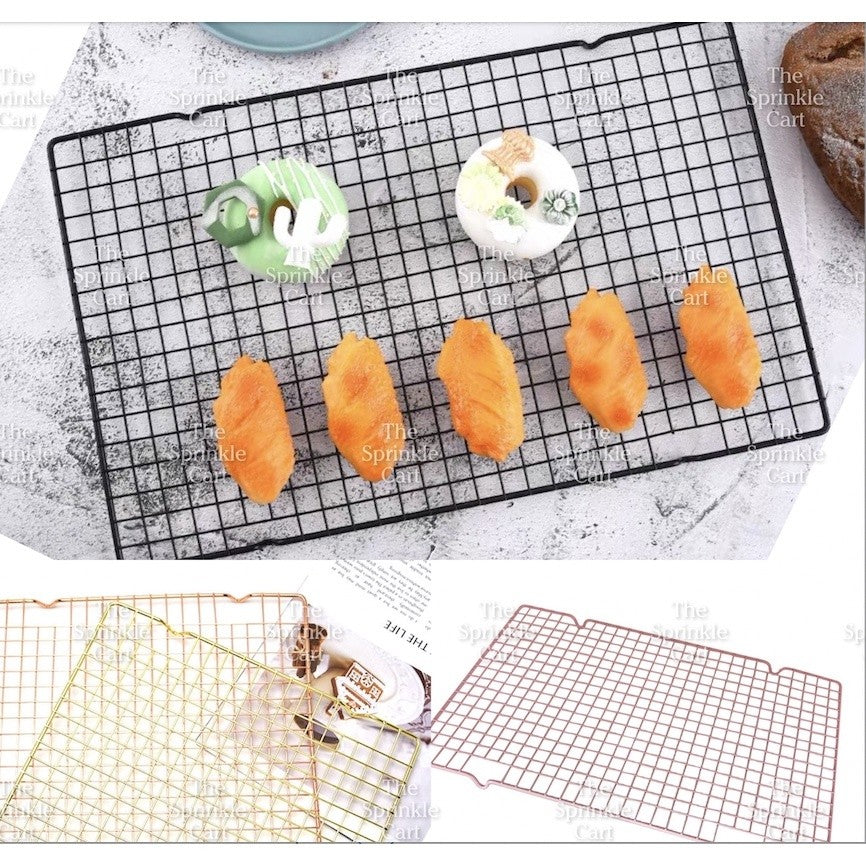 Carbon Steel and Silicone Macaron Baking Sheet Cooling Rack Non-stick and Durable Tool TSC