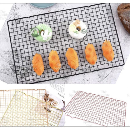 Carbon Steel and Silicone Macaron Baking Sheet Cooling Rack Non-stick and Durable Tool TSC
