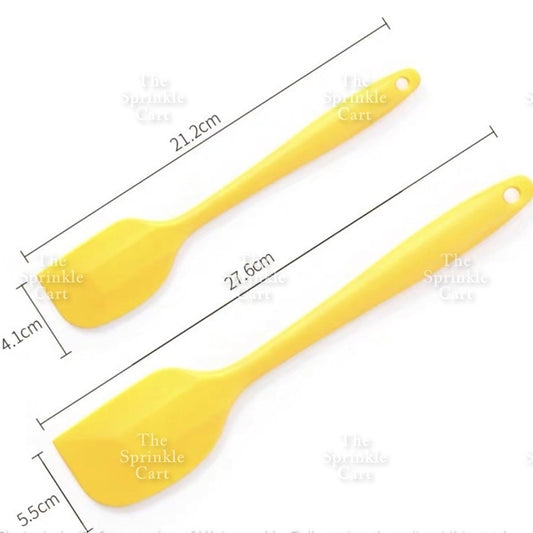 1-pc Non-Stick Random Color Silicone Spatula and Brush for Baking Cooking Heat Resistant