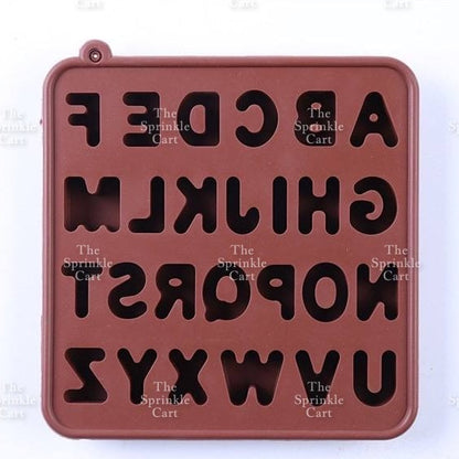Silicone Chocolate Molder Big/Small Letters