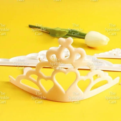 2pcs Set Crown Fondant Cookie Cutter Molder for Cake Decoration Use TSC