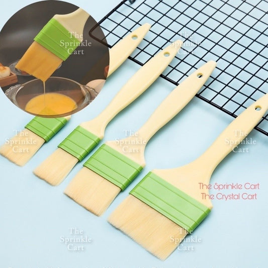 High Quality Wool Pastry Brush Food Grade BBQ Basting Brush Kitchen Tool TSC