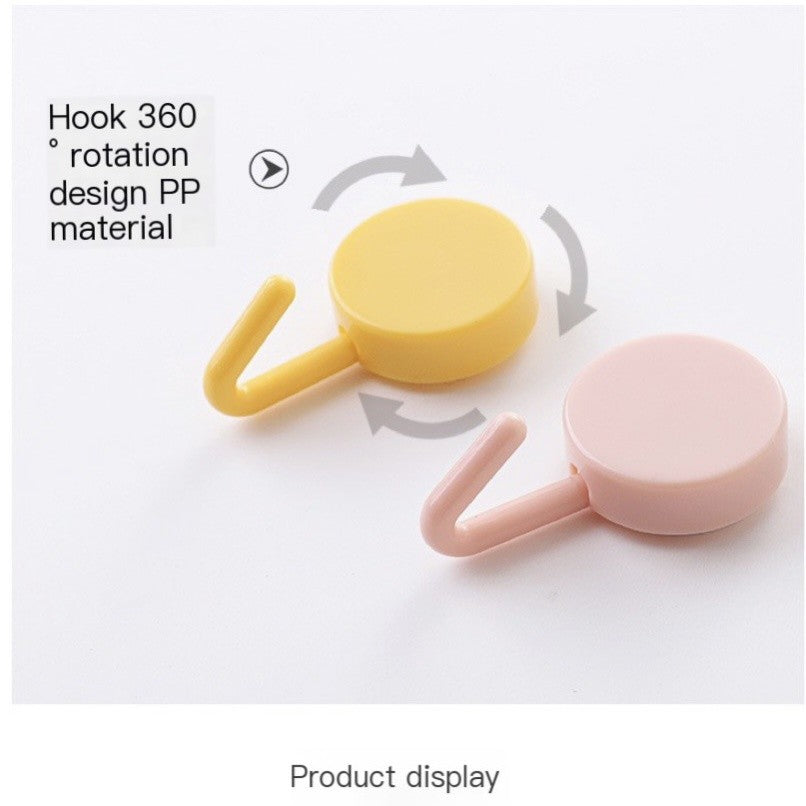 Self-adhesive Sticky Wall Hooks Nordic Style Key Kitchen Bathroom Hanger Organizer TSC
