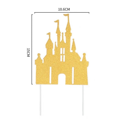 Acrylic Glitter Paper Happy Birthday Mr & Mrs Girl Boy Cake Topper Party Supplies