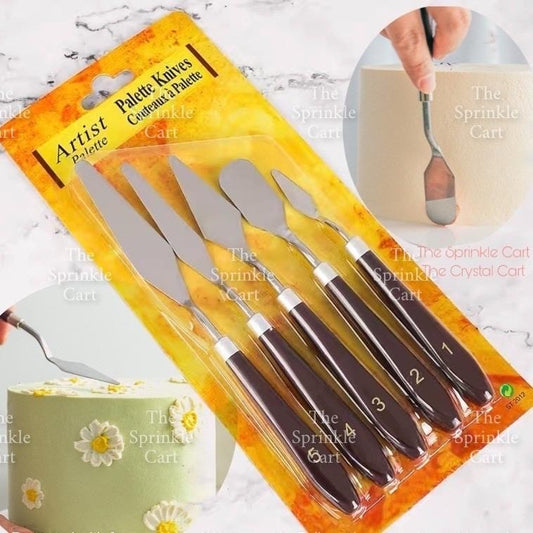 Palette Knife Set Stainless Steel Spatula for Baking and Kitchen Use TSC