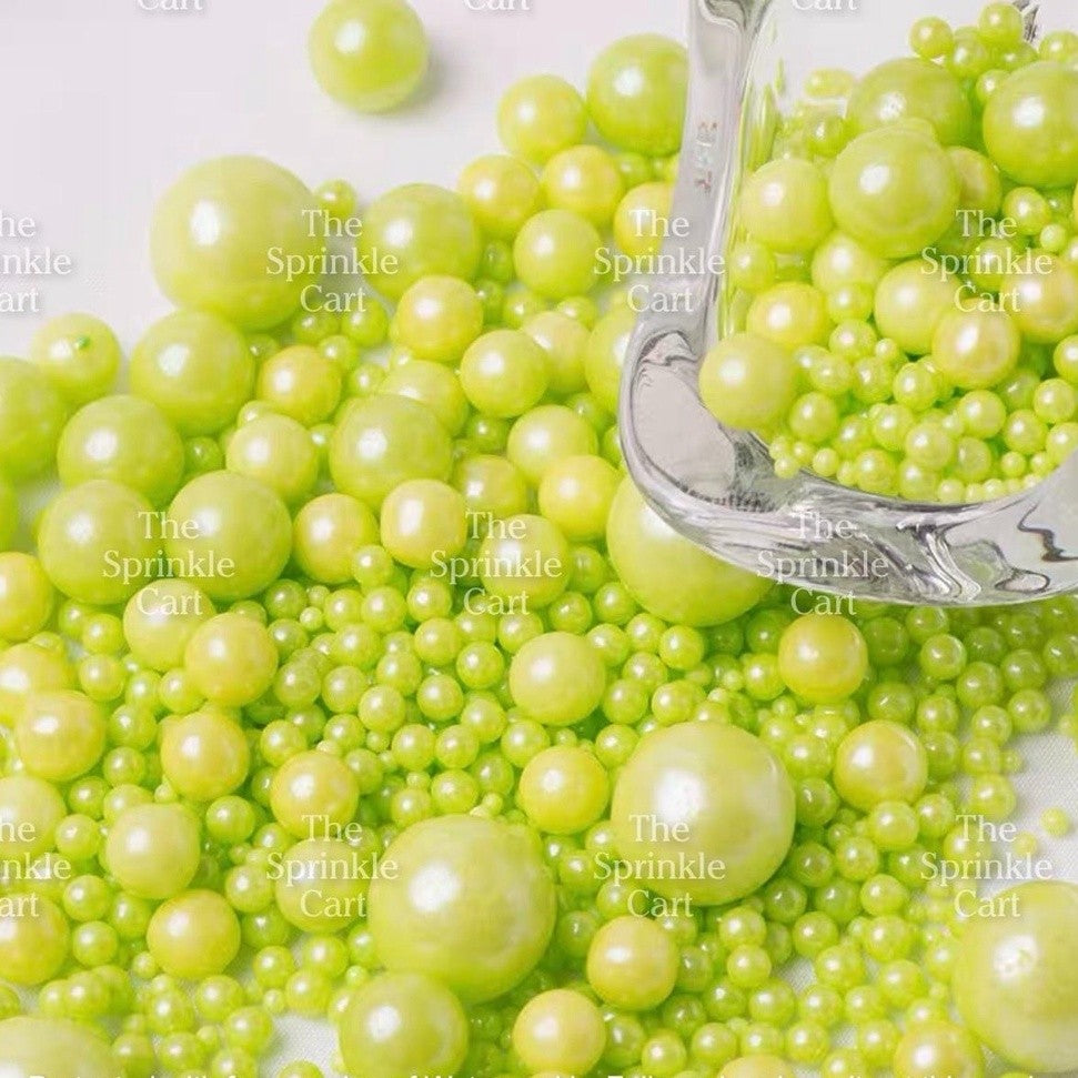 [NEW DESIGNS] Edible Sprinkles Dragees Pearls Rods Capsule for Cake Decoration TSC