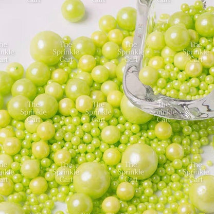 [NEW DESIGNS] Edible Sprinkles Dragees Pearls Rods Capsule for Cake Decoration TSC