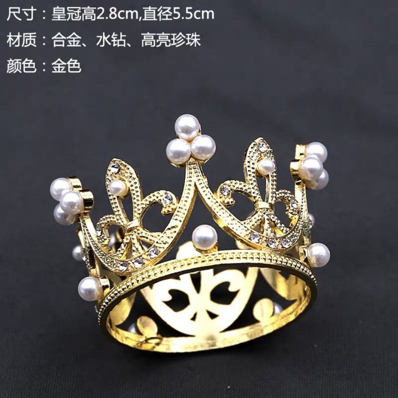 Crown Cake Topper and Tiara Pageant Accessories TSC