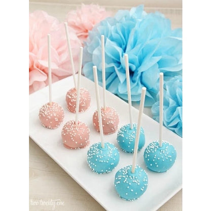 Cake Pop and Lollipop Sticks Thick Hard Paper Solid Core