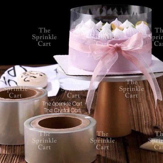 Acetate Cake Kitchen Clear Film Collar Transparent for Cake Decoration