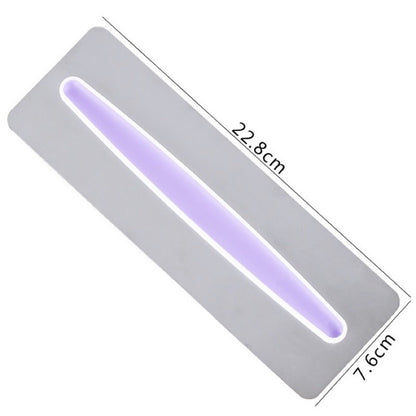 Stainless Steel Icing Smoother Scraper with Grip Cake Decorating Tool TSC