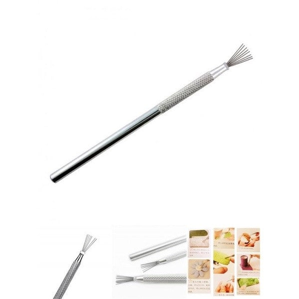 Aluminum 7-Pin Wire Pro Needle and Precision Knife Modelling Tool for Gumpaste Fondant Cake and DIY Clay Arts TSC