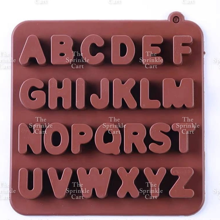 Silicone Chocolate Molder Big/Small Letters