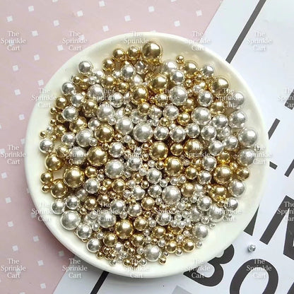 [NEW DESIGNS] Edible Sprinkles Dragees Pearls Rods Capsule for Cake Decoration TSC
