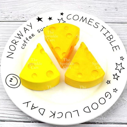 Cheese Design Silicone Molder Non-stick Oven-safe and Reusable Baking and DIY Craft Mould TSC