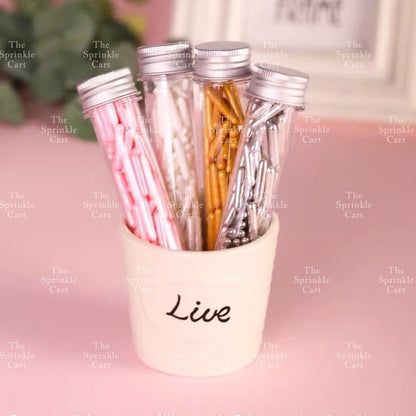 [NEW DESIGNS] Edible Sprinkles Dragees Pearls Rods Capsule for Cake Decoration TSC