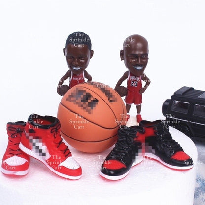 Basketball and Sports Ball Theme Cake Topper for Cake DecorationTSC