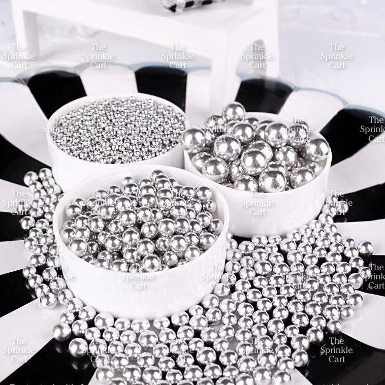 [NEW DESIGNS] Edible Sprinkles Dragees Pearls Rods Capsule for Cake Decoration TSC