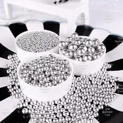 [NEW DESIGNS] Edible Sprinkles Dragees Pearls Rods Capsule for Cake Decoration TSC