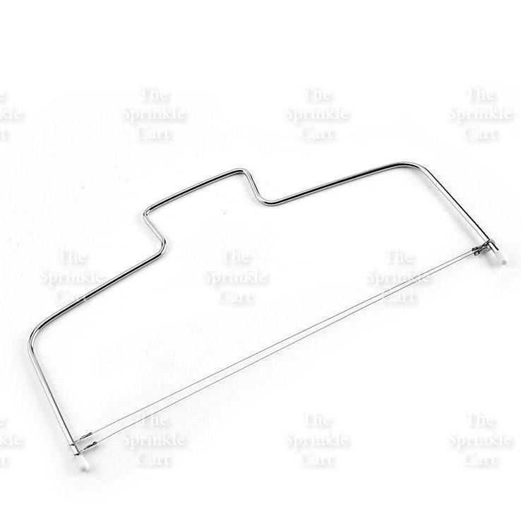 Cake Slicer Leveler Adjustable Wire Slicer Stainless Steel Dough Cutter