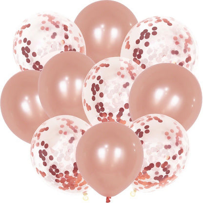 10pcs Set Metallic Confetti Party Balloon for Any Celebration TSC