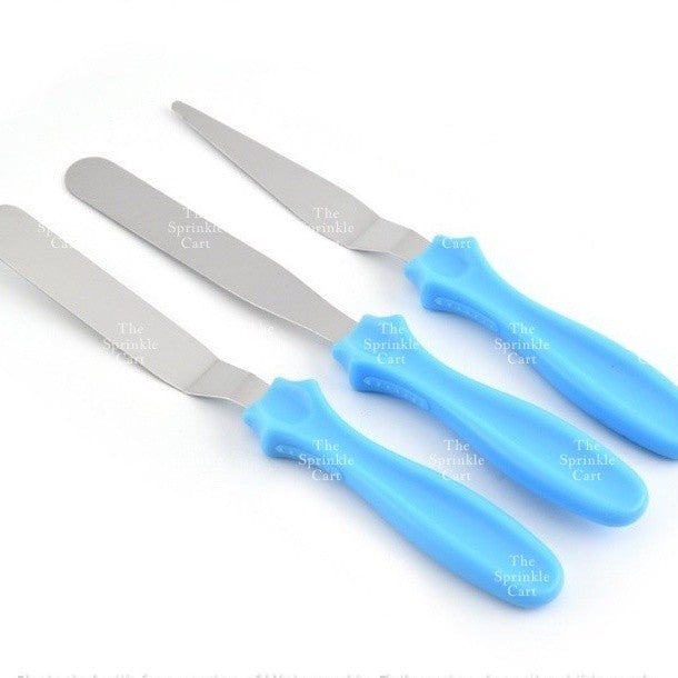 Offset Spatula Set Straight Angled Palette Knife for Baking and Cake Slicing Tool TSC