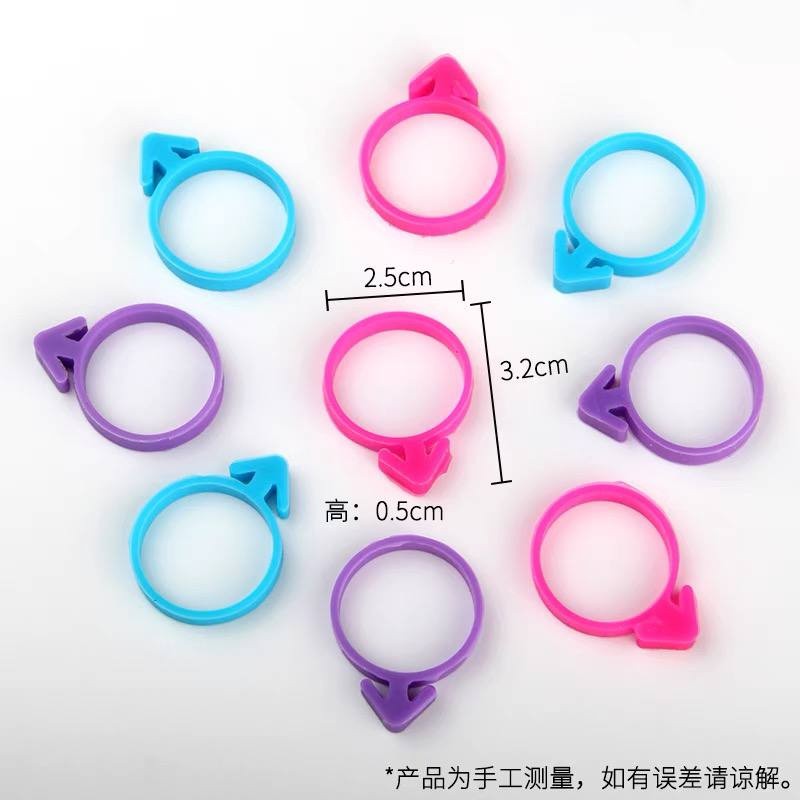 5pcs Reusable Silicone Pastry Piping Bag Tie TSC