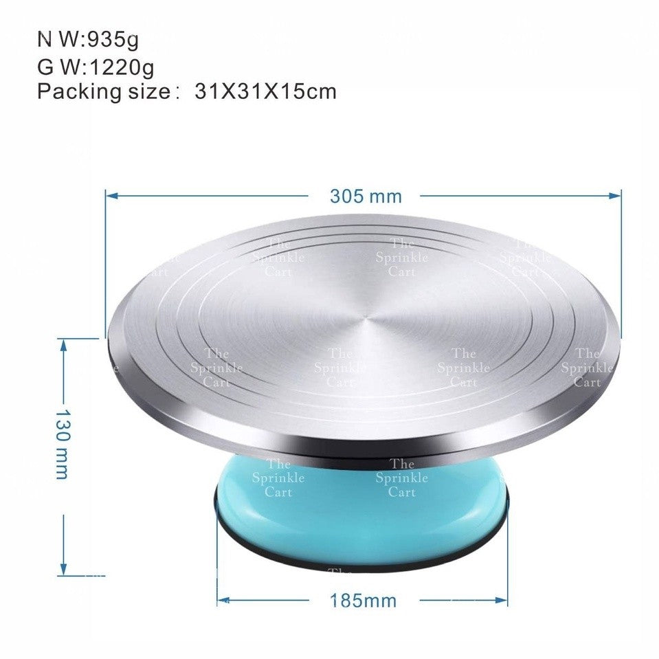 Aluminum Alloy Cake Decorating Turntable TSC