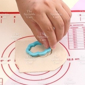 Rainbow Cutter for Cookie Dough Fondant Cake Decoration and DIY Craft TSC