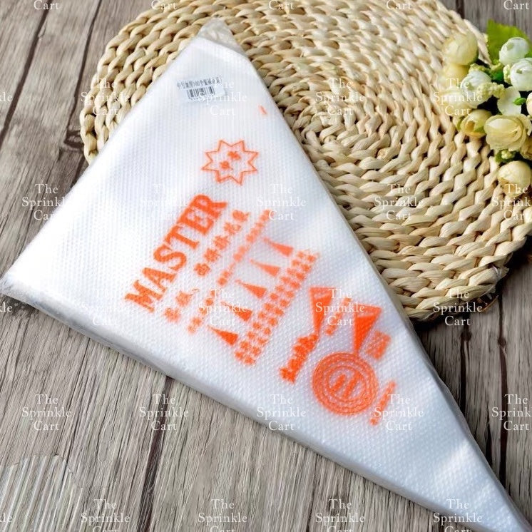 100/50pcs Disposable Pastry Piping Bag and Accessories TSC