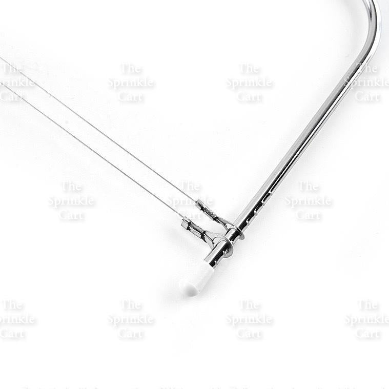 Cake Slicer Leveler Adjustable Wire Slicer Stainless Steel Dough Cutter
