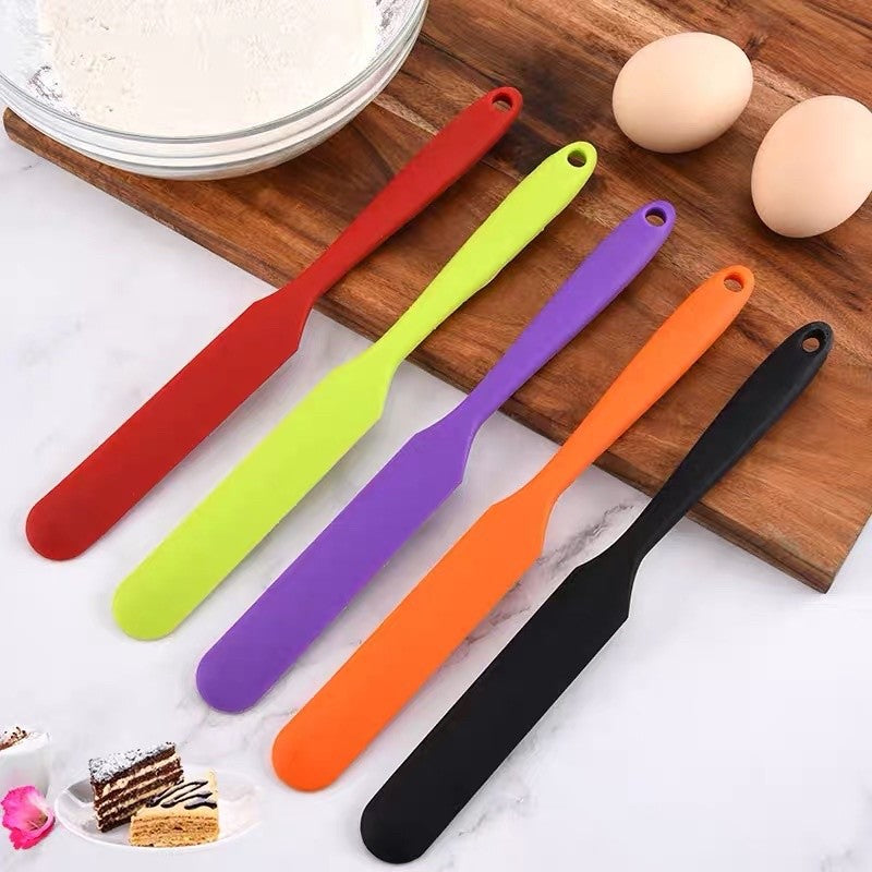 Long Handle Slim Spatula for Baking and Kitchen Use TSC