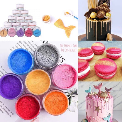 Merck 5g Luster Powder Cake Decorating Dusting Powder TSC