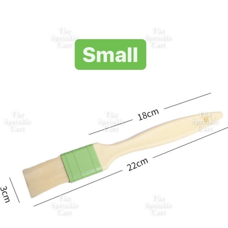High Quality Wool Pastry Brush Food Grade BBQ Basting Brush Kitchen Tool TSC