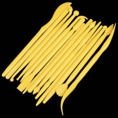 14pcs Plastic Sculpting Modelling Tool  for Cake Fondant Gum Paste and DIY Arts Use TSC