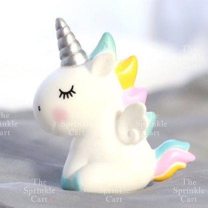 Princess Unicorn Couple Ballerina Toy Topper for Cake Decoration and Gift TSC